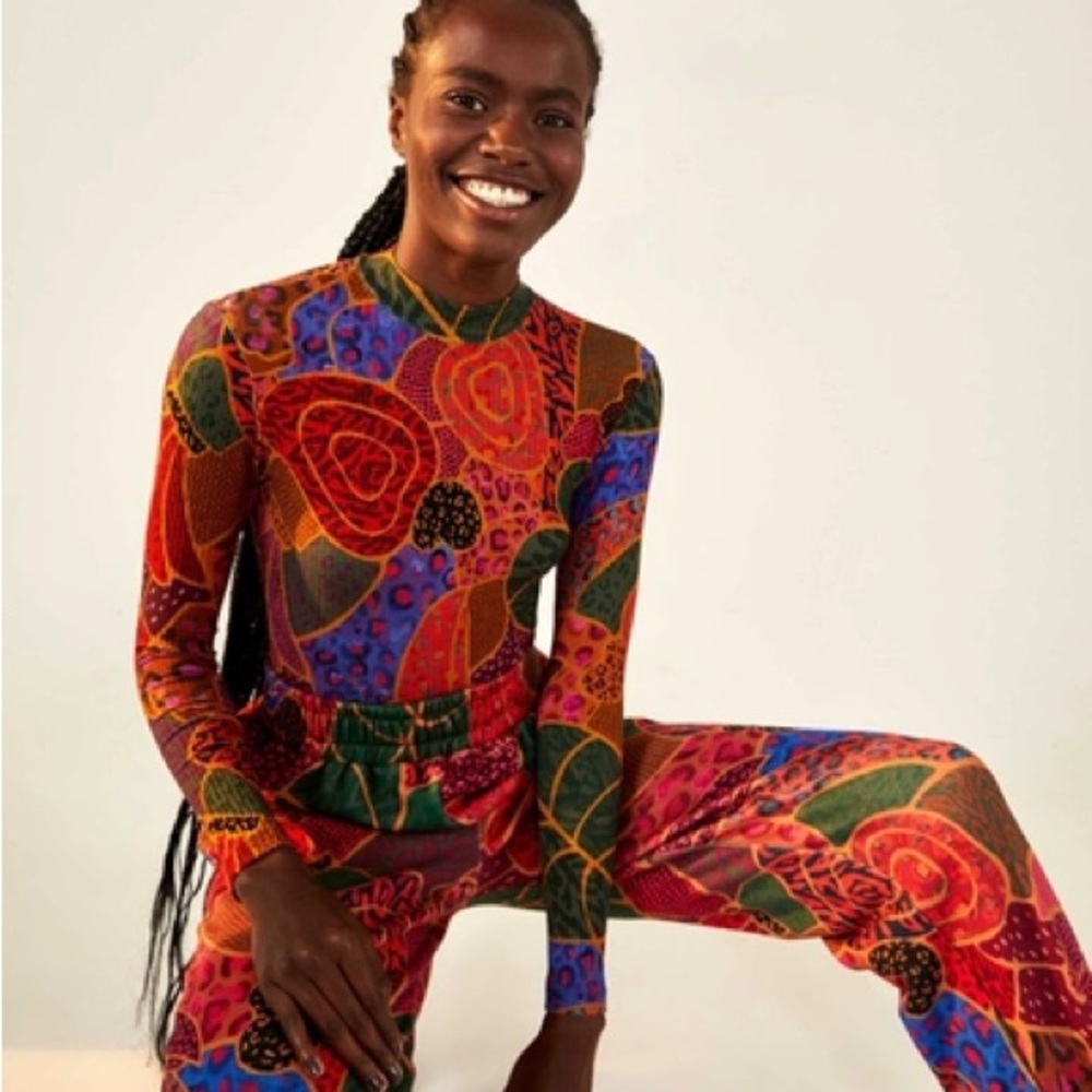 SOLD Farm Rio Hidden Animals Body Suit EUC